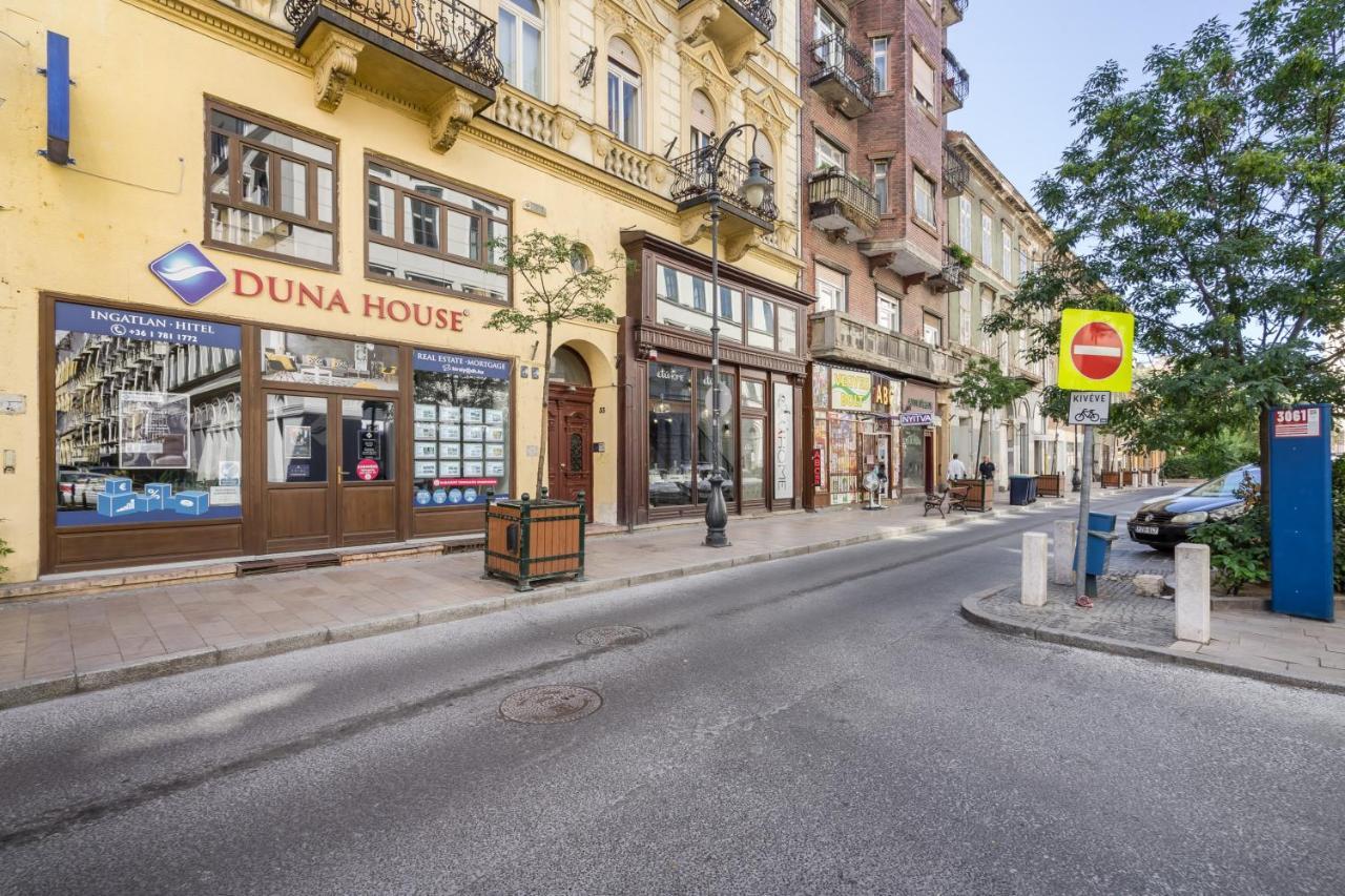 Appartamento BpR Király Street Nest with A/C Budapest Esterno foto